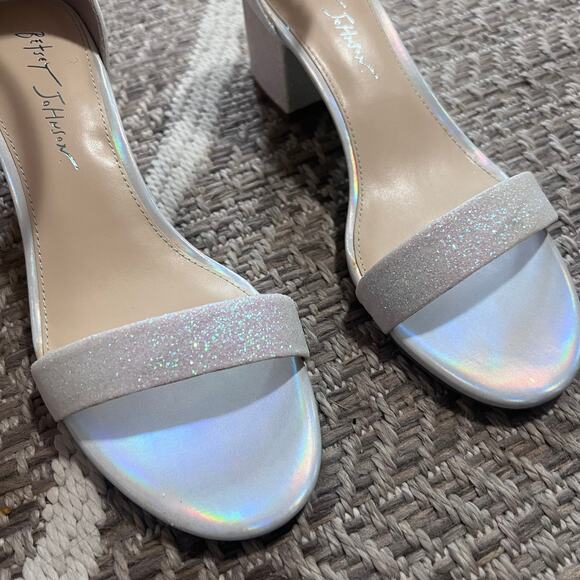 Betsey Johnson Heeled Sandal Sz 8M - Picture 5 of 5